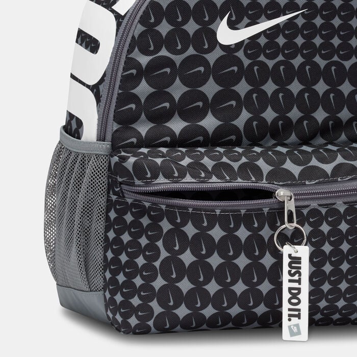 Nike Kids' Brasilia JDI Mini Backpack Grey Nike Kids' Brasilia JDI Mini Backpack Grey image number 4