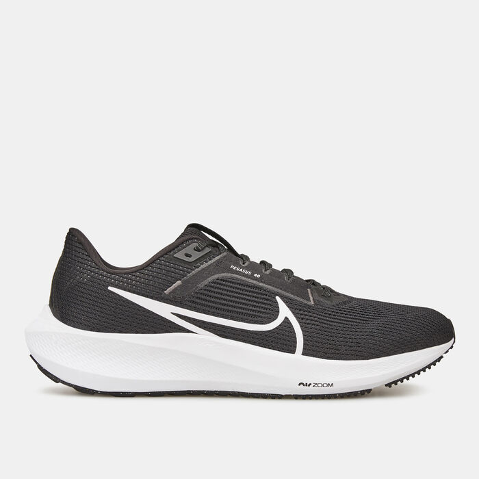 Nike Women's Pegasus 40 Road Running Shoe Black image number 0