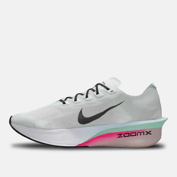 Nike Men's Vaporfly 4 Road Running Shoes White Nike Men's Vaporfly 4 Road Running Shoes White image number 2