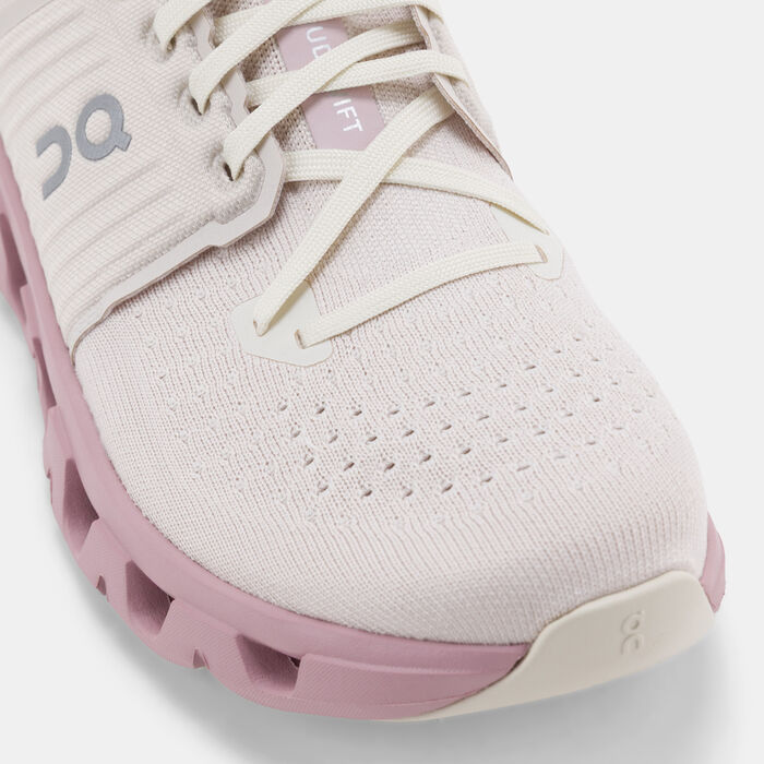 On Women's Cloudswift 4 Running Shoes Beige On Women's Cloudswift 4 Running Shoes Beige image number 4