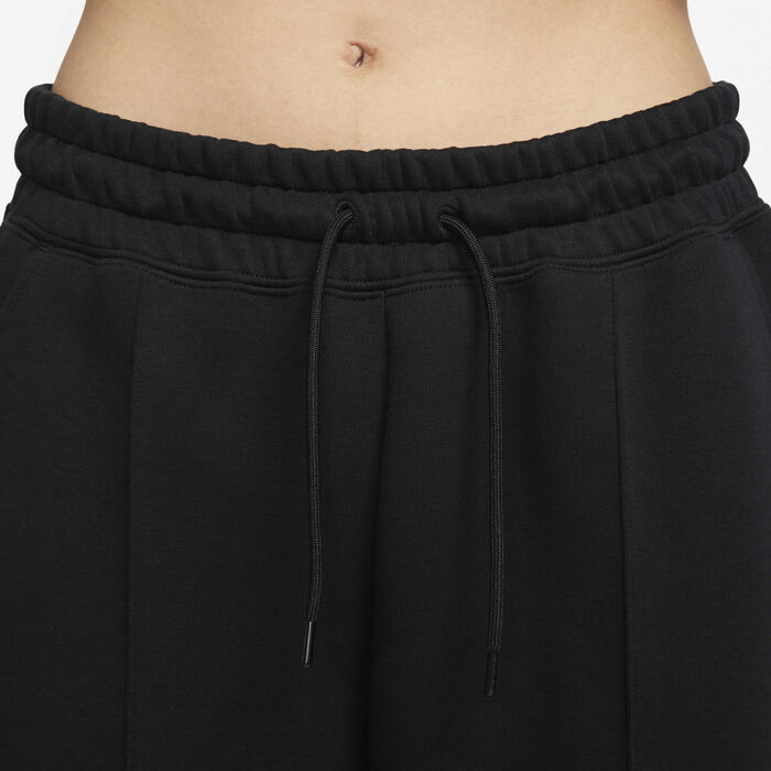 Nike Women's Sportswear Tech Fleece Mid-Rise Joggers Black Nike Women's Sportswear Tech Fleece Mid-Rise Joggers Black image number 2
