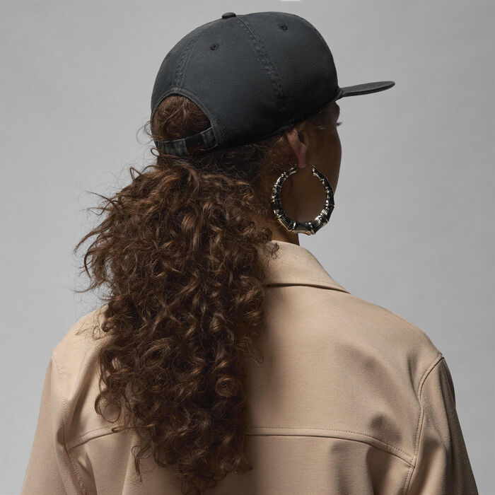 Jordan Flight Pro Unstructured 5-Panel Cap Grey image number 1