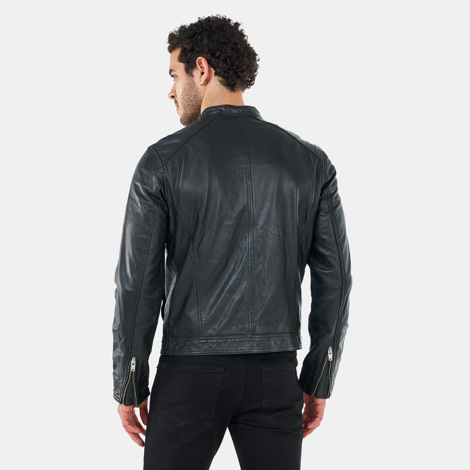 Timberland kinsman shop leather jacket