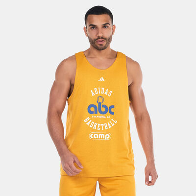 adidas Men's Select Summer Camp Basketball Jersey Orange