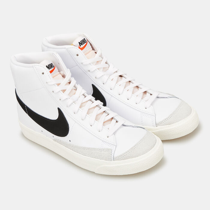 Nike Men's Blazer Mid '77 Vintage Shoe White Nike Men's Blazer Mid '77 Vintage Shoe White image number 1