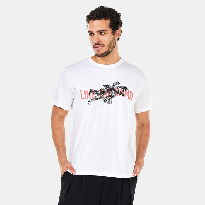 Tee Library Men's Supima Straight Hem T-Shirt White Tee Library Men's Supima Straight Hem T-Shirt White image number 0