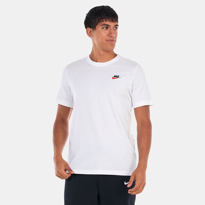 Nike Men's Sportswear Club T-Shirt White