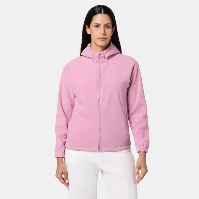Sun and Sand Sports Women's Fleece Jacket Pink image number 0
