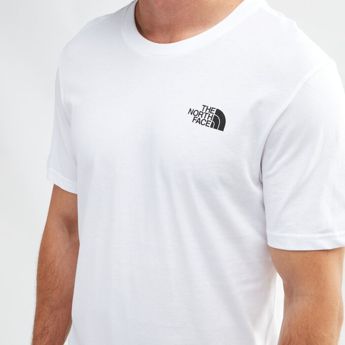 The North Face Men's Simple Dome T-Shirt White The North Face Men's Simple Dome T-Shirt White image number 3