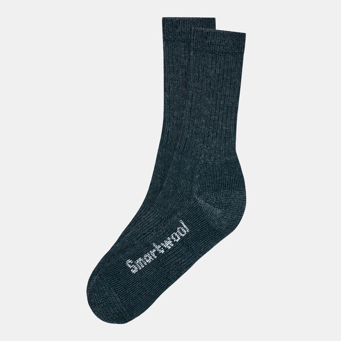 Smartwool Women's Hike Classic Edition Full Cushion Solid Crew Socks Blue Smartwool Women's Hike Classic Edition Full Cushion Solid Crew Socks Blue image number 0