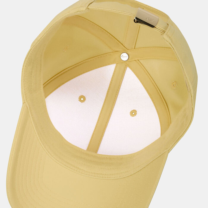 Nike Dri-FIT Club Structured Metal Logo Cap yellow image number 4