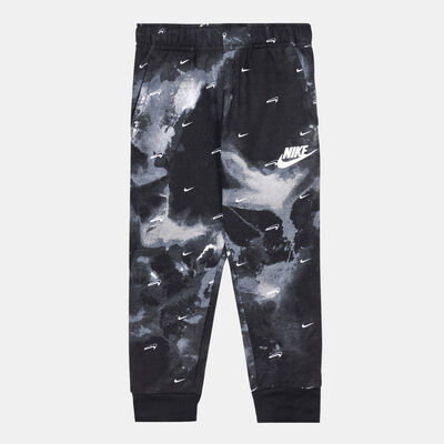 Nike Kids' Sportswear Club Marble Fleece Pants Black