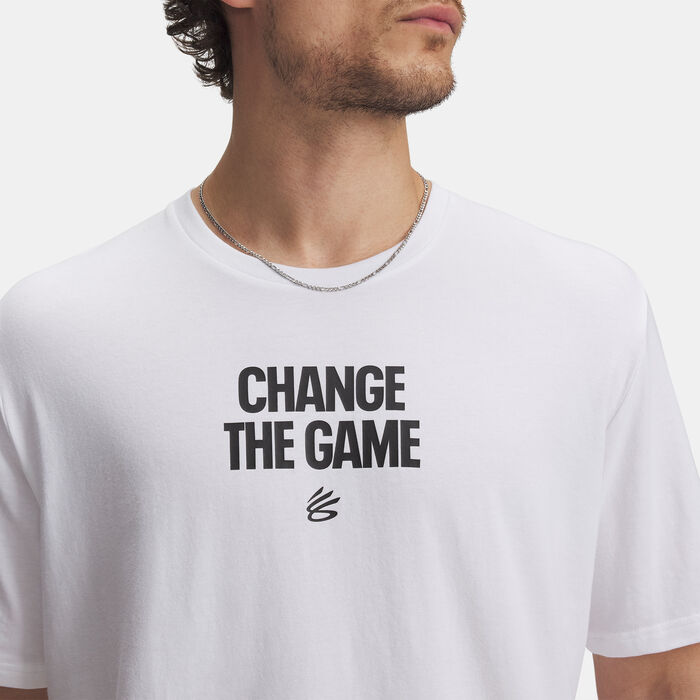 Under Armour Men's Curry Playable T-Shirt White Under Armour Men's Curry Playable T-Shirt White image number 3