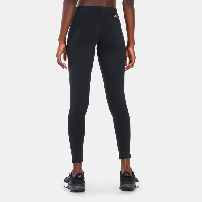 adidas Women’s Future Icons Badge of Sport Leggings Black adidas Women’s Future Icons Badge of Sport Leggings Black image number 1