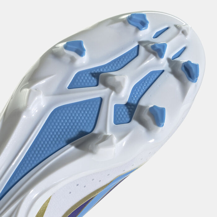 adidas Men's X Crazyfast Messi League Firm Ground Football Shoes Blue adidas Men's X Crazyfast Messi League Firm Ground Football Shoes Blue image number 4
