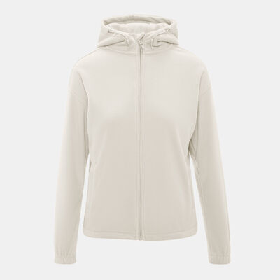 Sun and Sand Sports Women's Fleece Jacket White