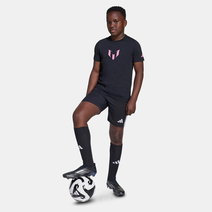 adidas Kids' Messi Name & Number Graphic T-Shirt Black adidas Kids' Messi Name & Number Graphic T-Shirt Black image number 2