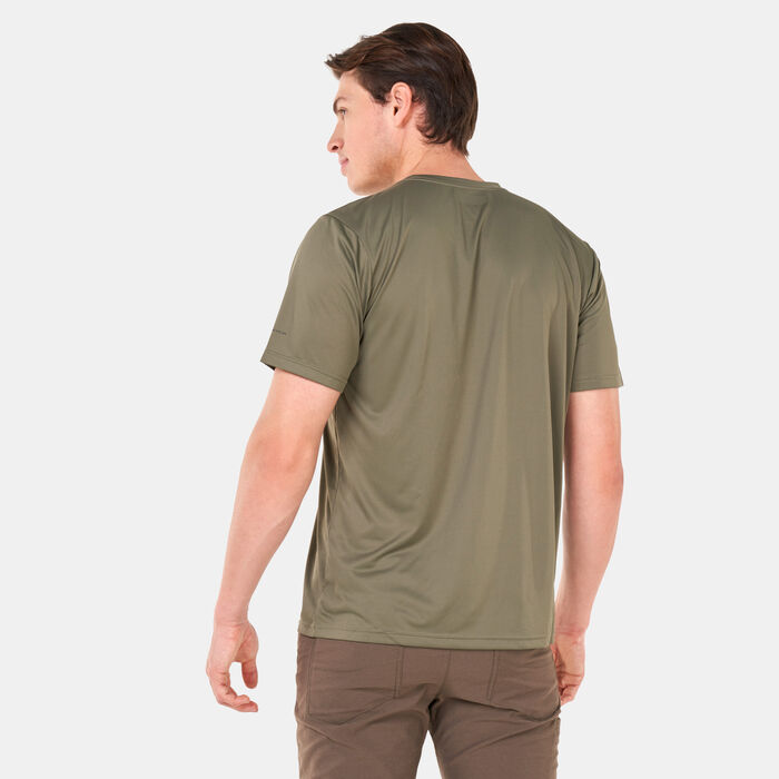 Columbia Men's Columbia Hike T-Shirt Green Columbia Men's Columbia Hike T-Shirt Green image number 1