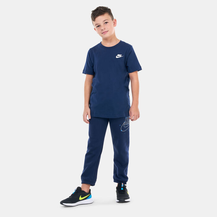 Nike Kids' Sportswear T-Shirt (Older Kids) Blue image number 2