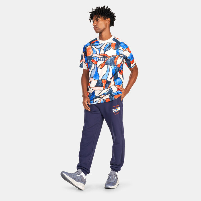 PUMA Men's Track Meet Sweatpants Blue PUMA Men's Track Meet Sweatpants Blue image number 2