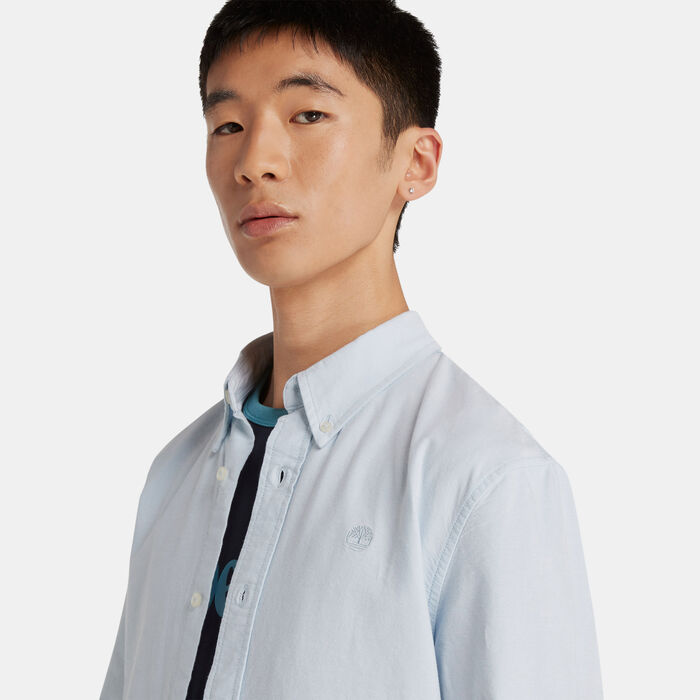 Timberland Men's Oxford Shirt Blue image number 3