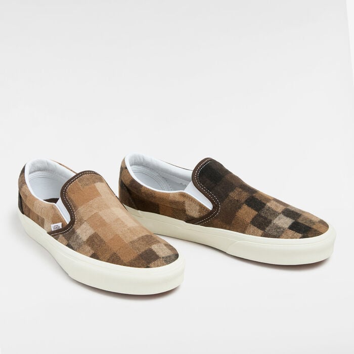 Vans Classic Slip-On Unisex Shoes Brown Vans Classic Slip-On Unisex Shoes Brown image number 1