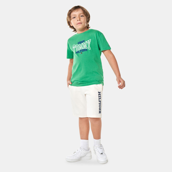 Tommy Hilfiger Kids' 1985 Collection Varsity Logo T-Shirt (Younger Kids) Blue Tommy Hilfiger Kids' 1985 Collection Varsity Logo T-Shirt (Younger Kids) Blue image number 2