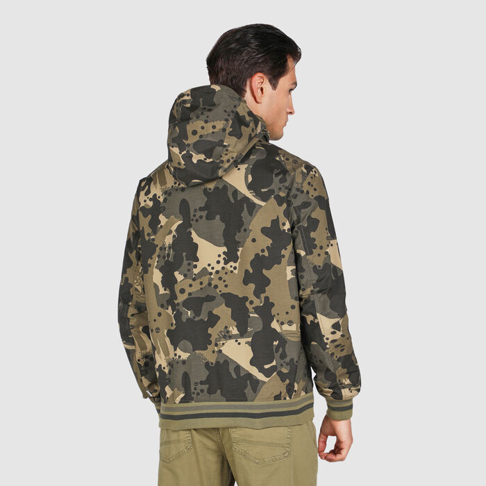 Men's DV All Over Print MT Kearsage Sailor Bomber Jacket Men's DV All Over Print MT Kearsage Sailor Bomber Jacket image number 1
