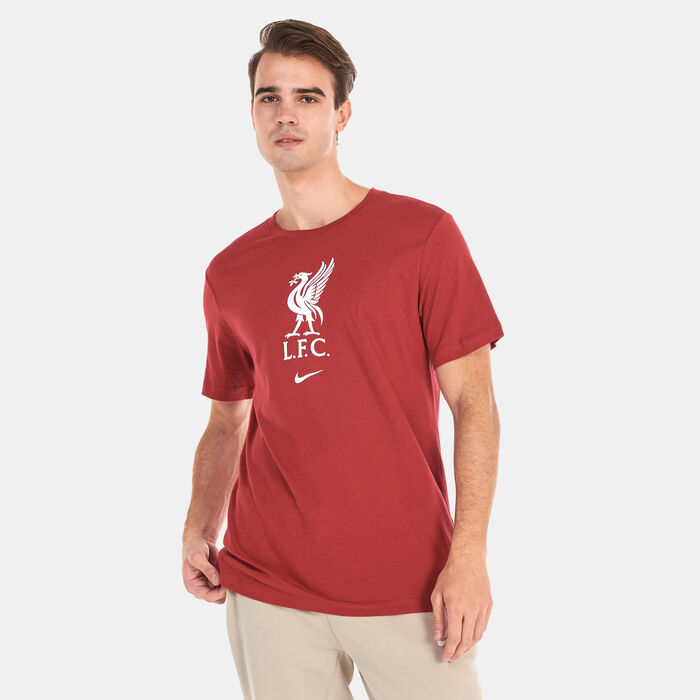 Nike Men's Liverpool FC Football T-Shirt Red Nike Men's Liverpool FC Football T-Shirt Red image number 0