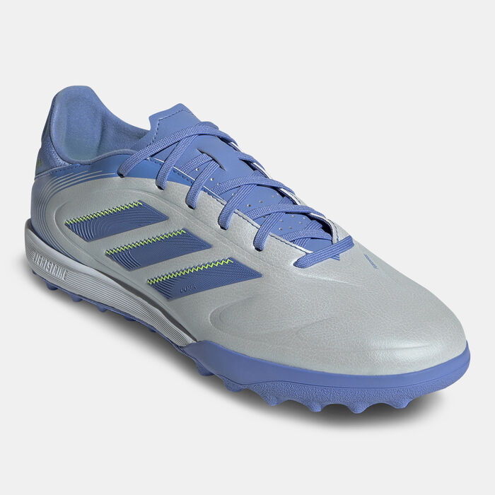 adidas Men's Copa Pure 3 League Turf Ground Football Shoes Blue adidas Men's Copa Pure 3 League Turf Ground Football Shoes Blue image number 1