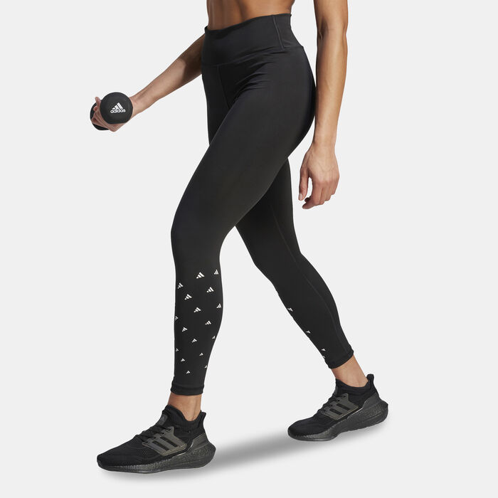 adidas Women's Train Essentials BLUV 7/8 Leggings Black adidas Women's Train Essentials BLUV 7/8 Leggings Black image number 0