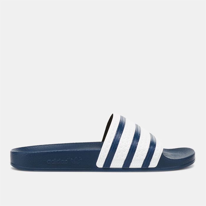 adidas Originals Men's Adilette Slides Blue adidas Originals Men's Adilette Slides Blue image number 1