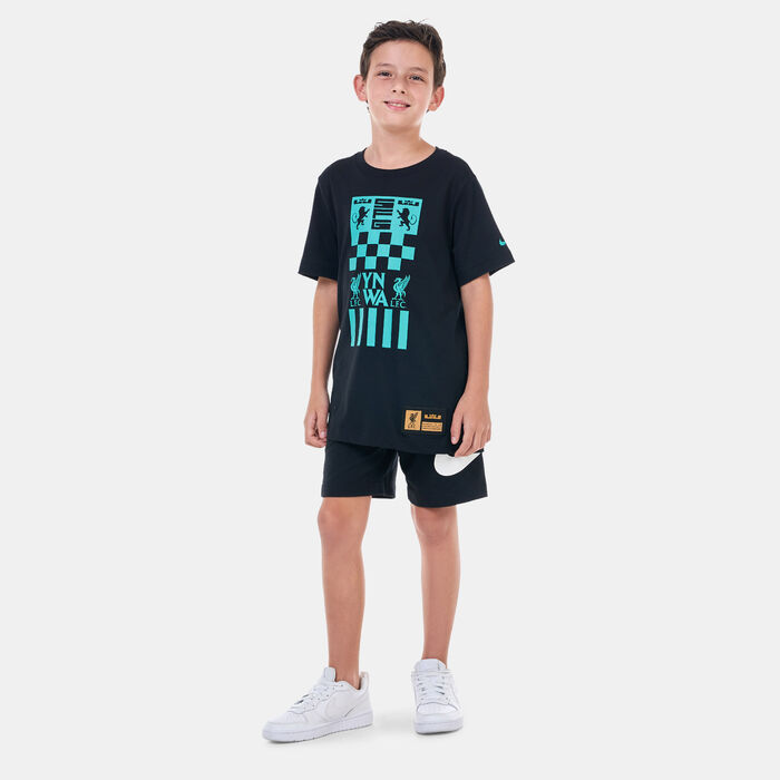 Nike Liverpool F.C. X LeBron James T-Shirt Black Nike Liverpool F.C. X LeBron James T-Shirt Black image number 2
