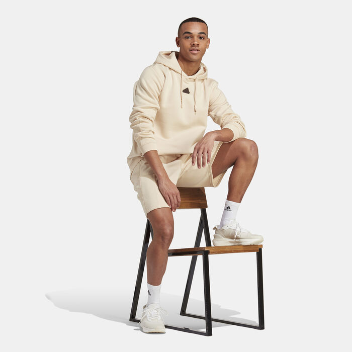 adidas Men's City Escape Hoodie Beige adidas Men's City Escape Hoodie Beige image number 2