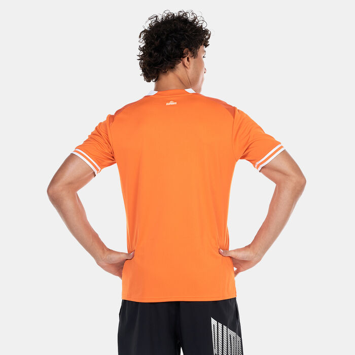 PUMA Men's Ivory Coast Home Replica Jersey - 2022/24 Orange PUMA Men's Ivory Coast Home Replica Jersey - 2022/24 Orange image number 1