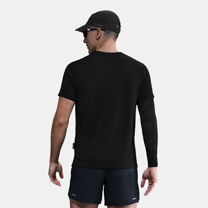 Nike Men's Miler Breathe Dri-FIT Running Top Black image number 1