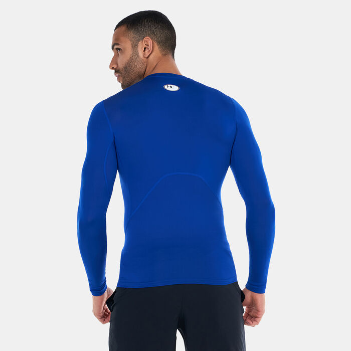 Under Armour Men's HeatGear Armour Training Top Blue Under Armour Men's HeatGear Armour Training Top Blue image number 1