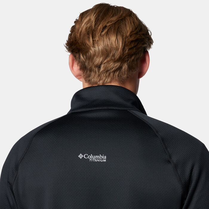Columbia Men's Triple Canyon Grid Fleece II Full-Zip Jacket Black Columbia Men's Triple Canyon Grid Fleece II Full-Zip Jacket Black image number 4