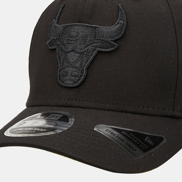 New Era Men's Chicago Bulls 9FIFTY Stretch Snap Cap Black New Era Men's Chicago Bulls 9FIFTY Stretch Snap Cap Black image number 2