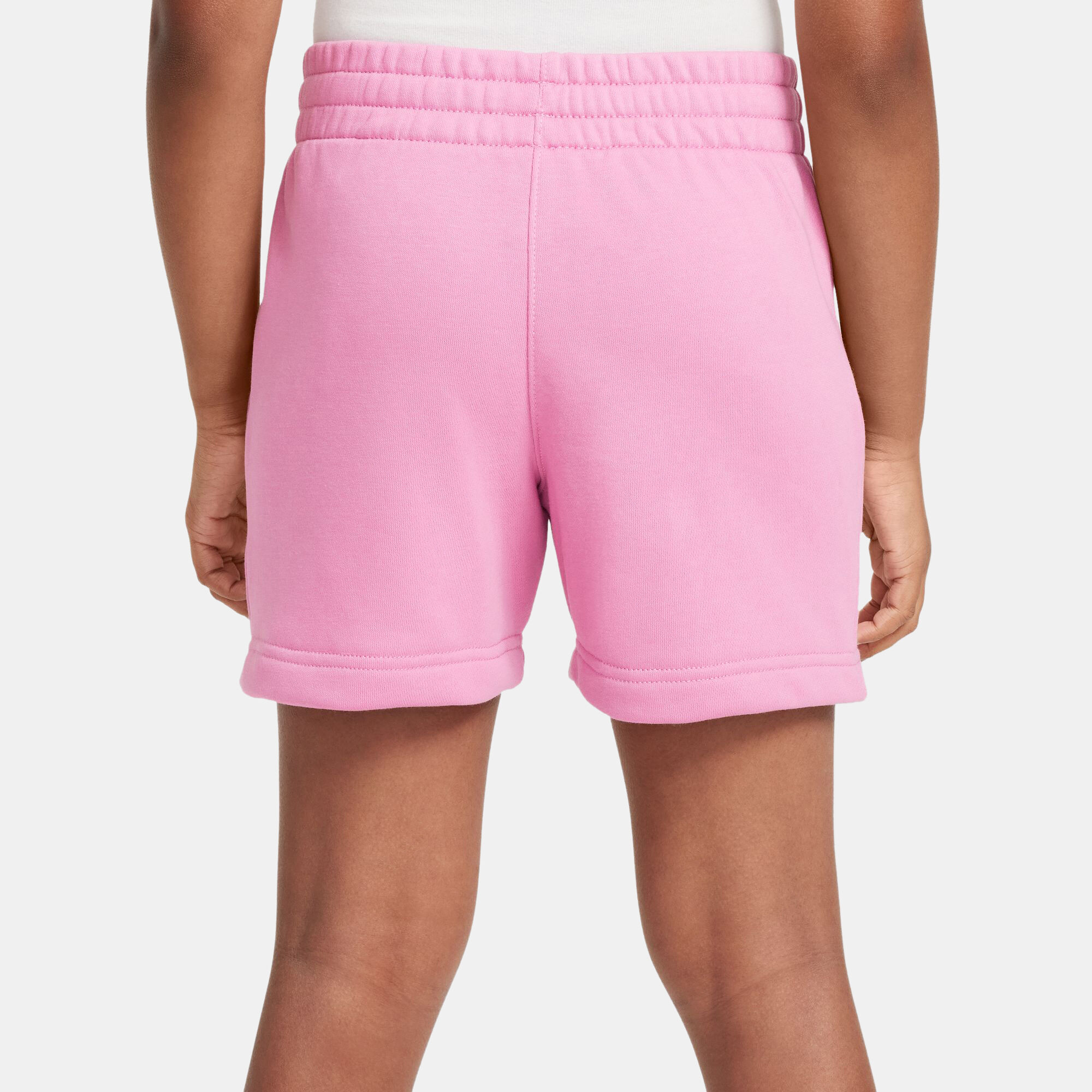 Nike sportswear club fleece shorts pink on sale
