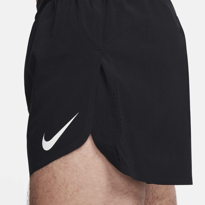 Nike Men's AeroSwift Dri-FIT ADV Running Shorts Black Nike Men's AeroSwift Dri-FIT ADV Running Shorts Black image number 7