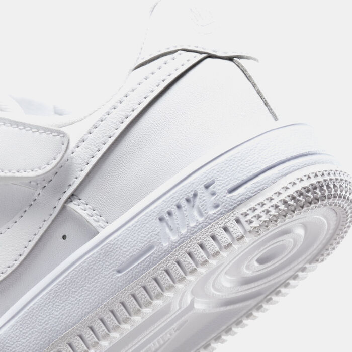 Nike Kids' Force 1 Low EasyOn Shoes White Nike Kids' Force 1 Low EasyOn Shoes White image number 5