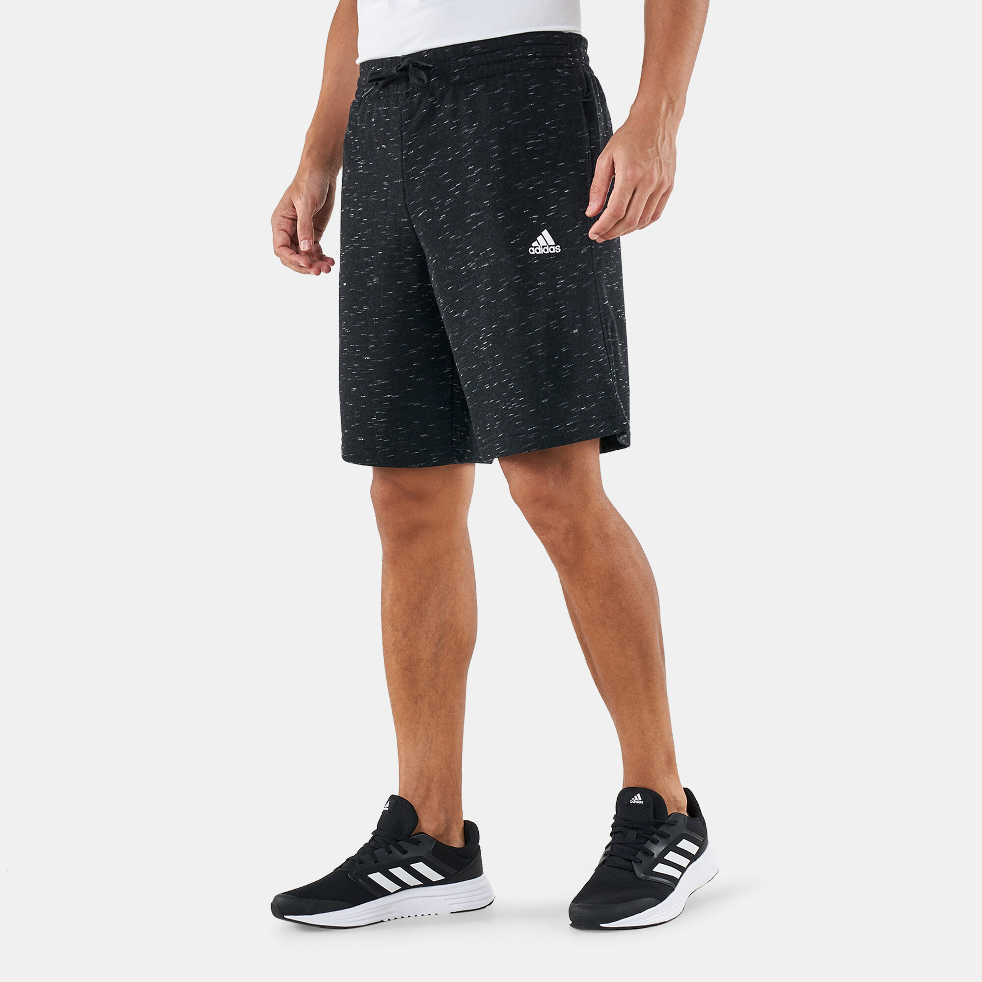 Adidas melange shorts top
