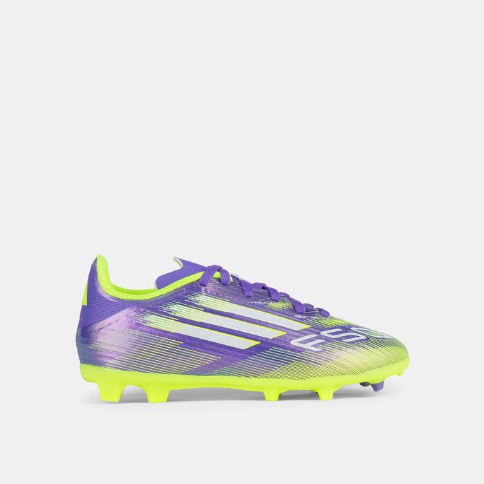 adidas Kids' F50 League Firm/Multi-Ground Football Shoes Purple adidas Kids' F50 League Firm/Multi-Ground Football Shoes Purple image number 0