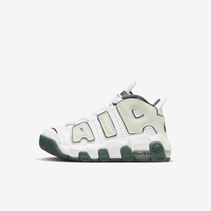 Nike Kids' Air More Uptempo Shoes White Nike Kids' Air More Uptempo Shoes White image number 0
