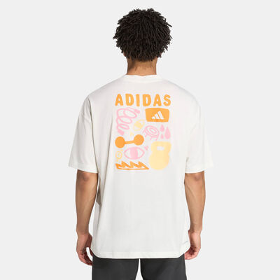 adidas Men's Power Graphic Training T-Shirt White