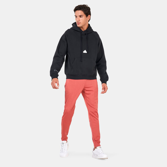 adidas Men's 3-Stripes Cuffed Pants Pink adidas Men's 3-Stripes Cuffed Pants Pink image number 2