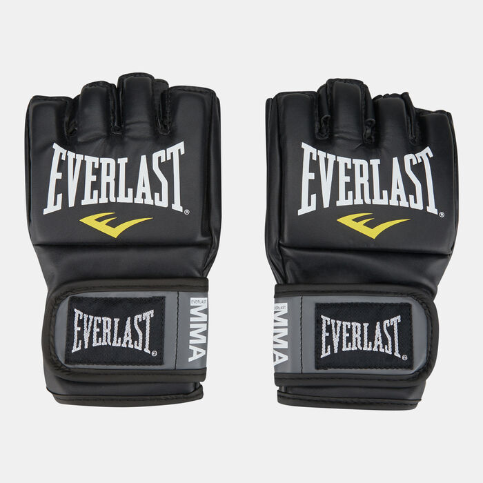 Everlast Pro Style Grappling Gloves Black Everlast Pro Style Grappling Gloves Black image number 0