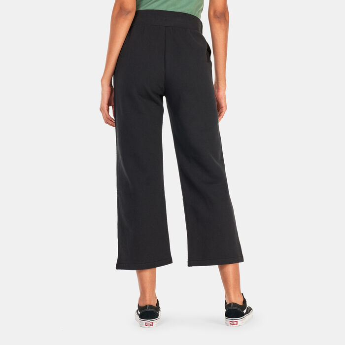 Vans Women's Day Off Cropped Sweatpants Black Vans Women's Day Off Cropped Sweatpants Black image number 1