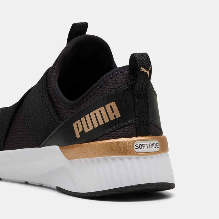 PUMA Women's SOFTRIDE Harli Running Slip-On Shoes Black PUMA Women's SOFTRIDE Harli Running Slip-On Shoes Black image number 5